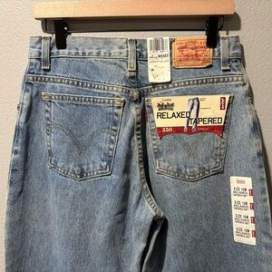 Vintage Levi's 550 Jeans Women's 10 Relaxed Fit Light Wash Denim Y2K NWT